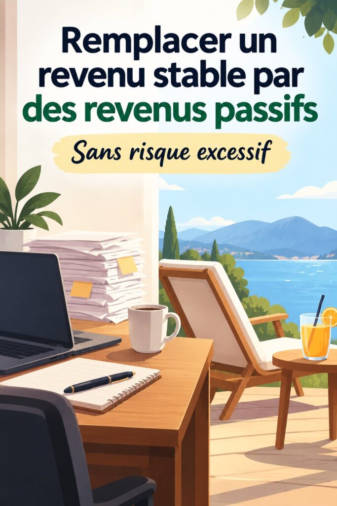 Femme réfléchissant à l'indépendance financière grâce à des revenus passifs.