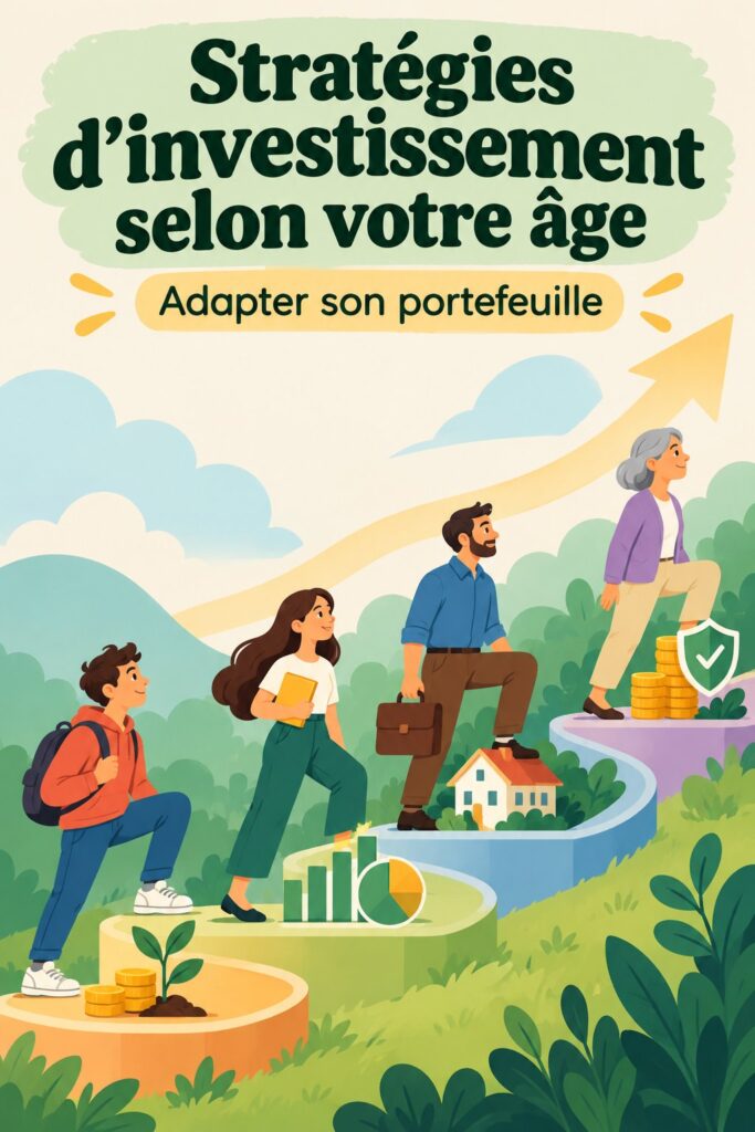 Femme envisagent des stratégies d'investissement adaptées à son âge.